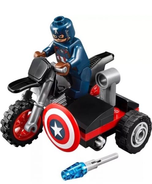 Lego 30447 Super Heroes Captain America's Motorcycle