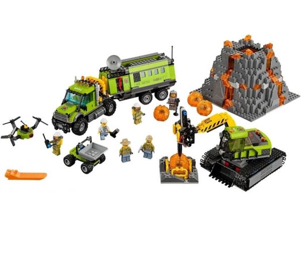 Lego 60124 City База исследователей вулканов