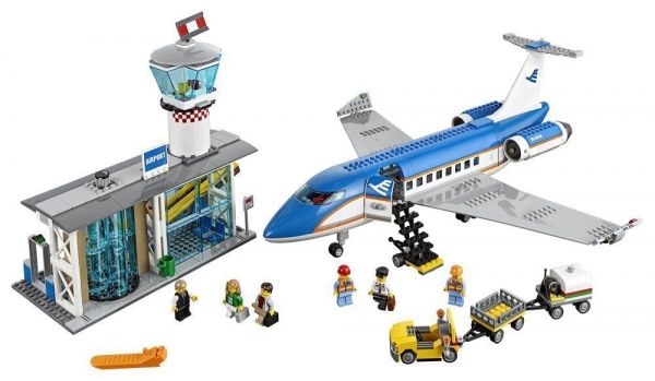 Lego 60104 City Пассажирский терминал аэропорта