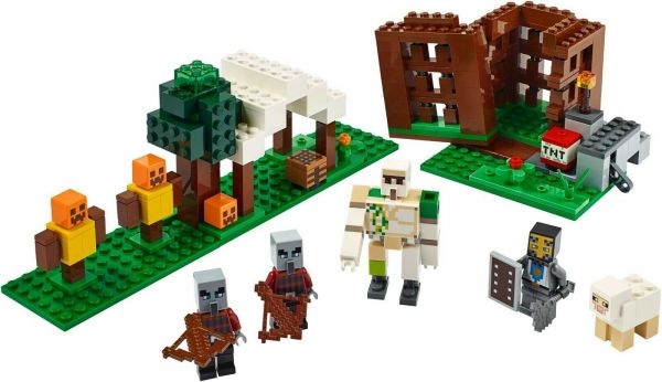Lego 21159 Minecraft Аванпост разбойников