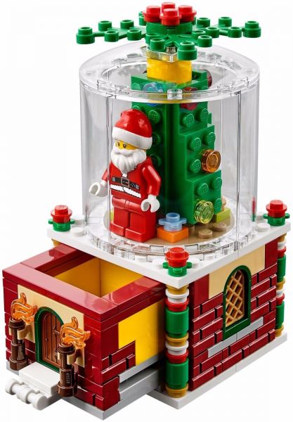 Lego 40223 Christmas Santa Snowglobe