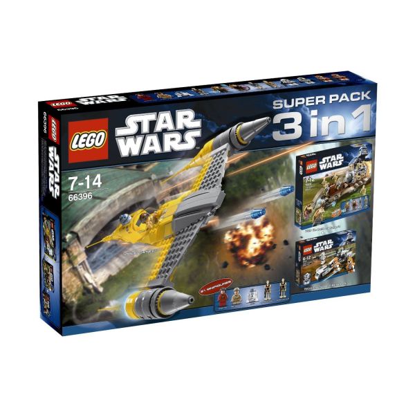 Lego 66396 Star Wars SUPER PACK 3 IN 1