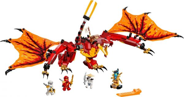 Lego 71753 NinjaGo Атака огненного дракона
