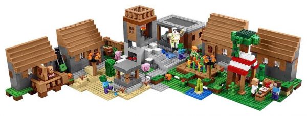 Lego 21128 Minecraft Деревня