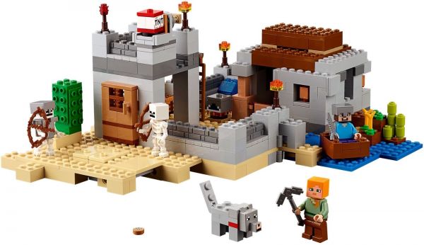Lego 21121 Minecraft Пустынная станция