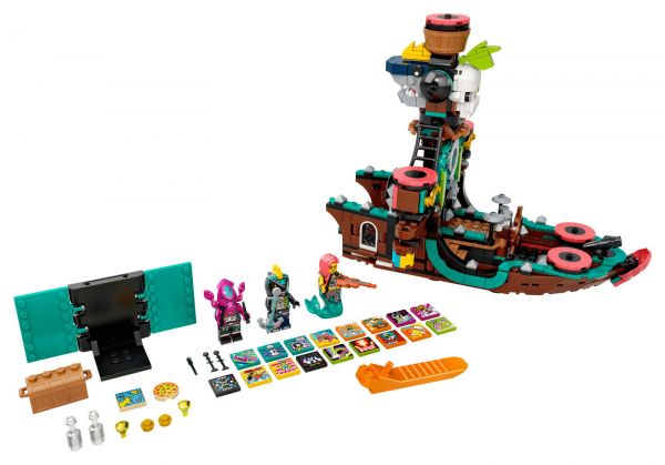 Lego 43114 Vidiyo Корабль Пирата Панка поврежденная коробка