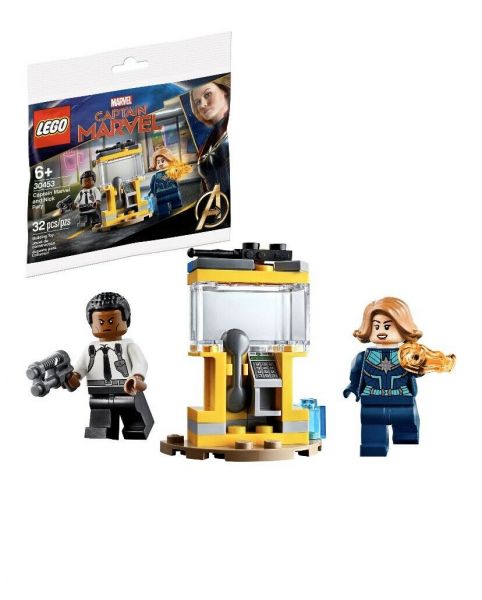 Lego 30453 Super Heroes Капитан Марвел и Ник Фьюри