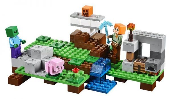 Lego 21123 Minecraft Железный голем