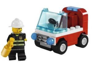 Lego 30001 City Автомобиль пожарного