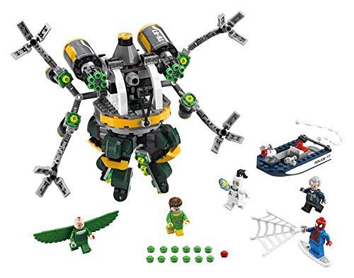 Lego 76059 Super Heroes Человек-паук: В ловушке Доктора Осьминога