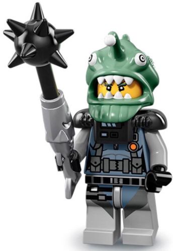 Lego 71019-13 Минифигурки, серия Ninjago Movie Армия акул: Морской чёрт