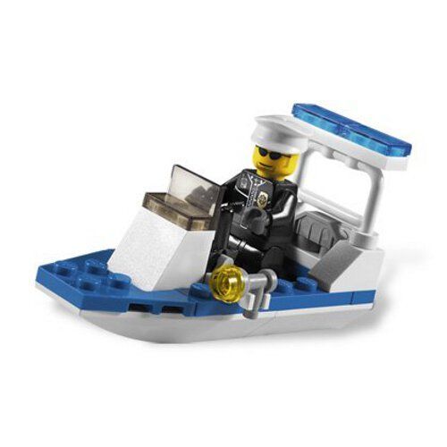 Lego 30002 City Полицейская лодка