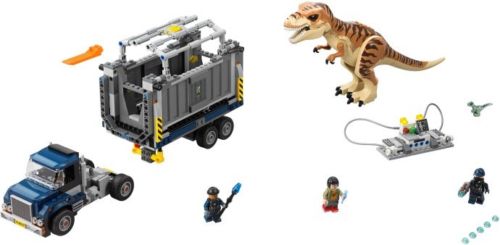 Lego 75933 Jurassic World Транспорт для перевозки Ти-Рекса