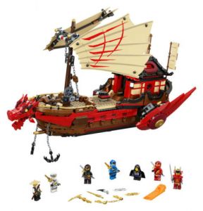 Lego 71705 NinjaGo Летающий корабль Мастера Ву