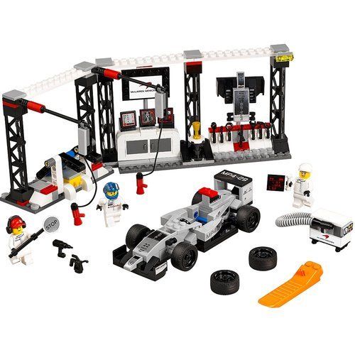 Lego 75911 Speed Champions Пункт техобслуживания McLaren Mercedes